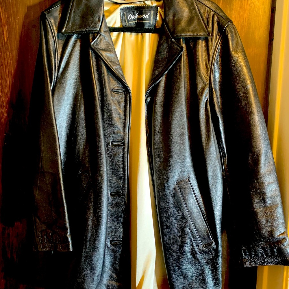 Leather jacket